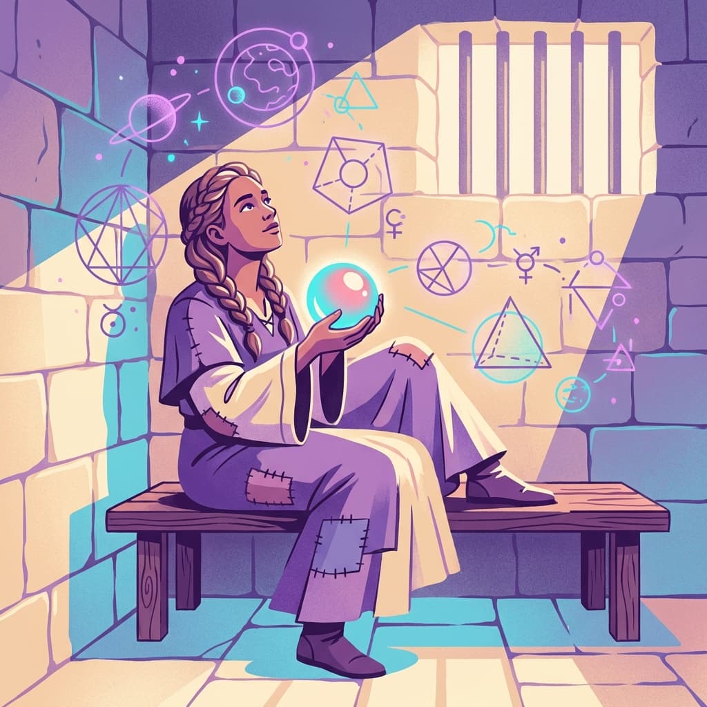 Crivsola in her jail cell